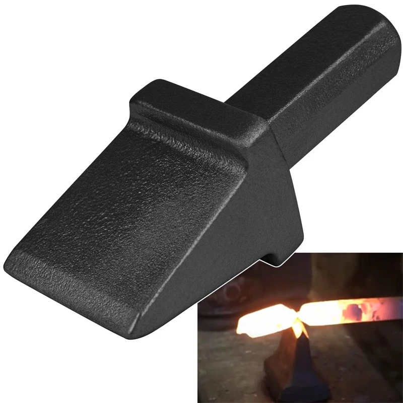 

NONY 1Pcs Blacksmith Anvil Hardy Cutter Tool 3/4 Inch Shaft Hot Cut Tool Shank Cutter