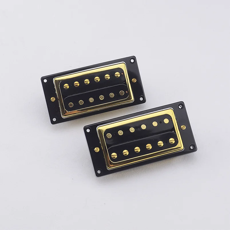 1 Set  Original Genuine Epi Standard PRO Electric Guitar Alnico Humbucker Pickup Gold Cover