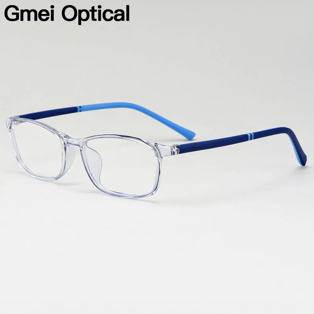 

Gmei Optical Ultralight TR90 Glasses Frame Men Rectangular Prescription Eyeglasses Myopia Optical Frames Male Spectacles M2061