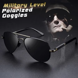 Mens Polarized Aviation Alloy Frame Photochromic Sunglasses Men Brand Design Pilot Male UV400 Sun Glasses Safety Goggles Driving