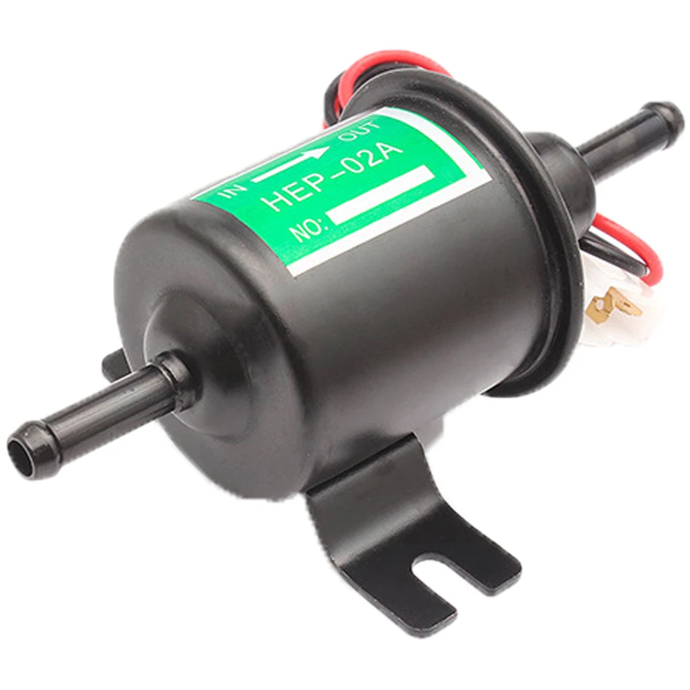 Ummy VERSAL 12V/24V HEP-02A Pompe à Carburant Électrique En Ligne Essence Diesel Basse Pression HEP 02A HEP02A Pour Carburateur Moto RL