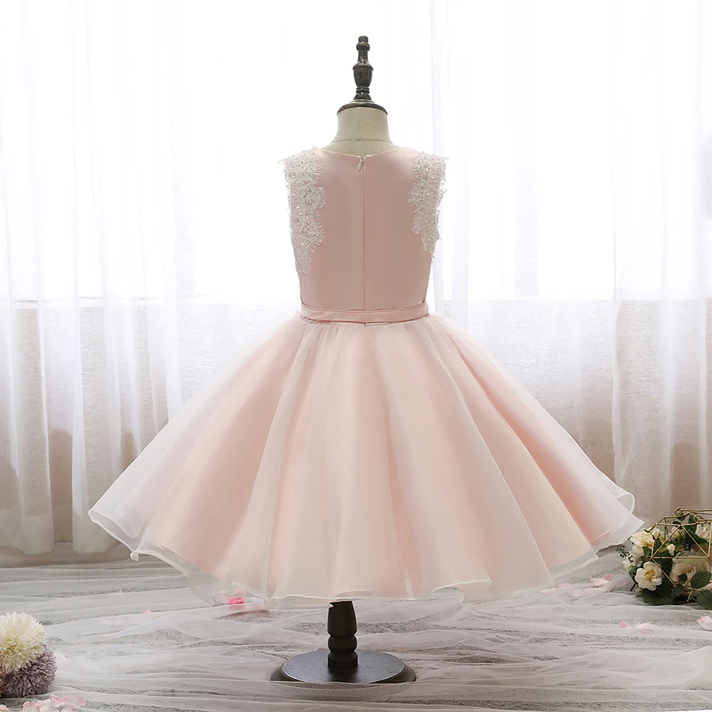 Flower Girls Dresses Wedding Event Birthday Evening Party Festivity Celebration Pageant Ball Ceremony Banquet Prom For Children