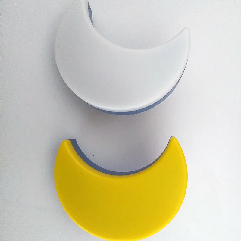 Led Night Light Mushroom moon Wall Socket Lamp  Plug Warm White Light-control Sensor Bedroom Light Home Decoration