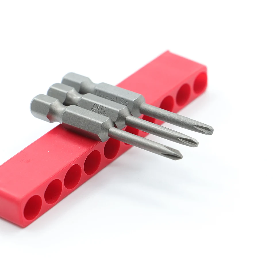 10 pezzi Set 50mm S2 acciaio 1/4 codolo esagonale punte per cacciavite a croce cacciavite elettrico utensili a mano cacciavite magnetico punta da trapano