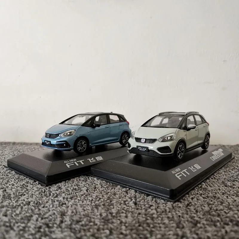 Diecast Alloy  1:43 Scale Original Honda Toy Vehicle  FIT CROSSTAR Chaoyue MAX Car Model For Collection Souvenir Display