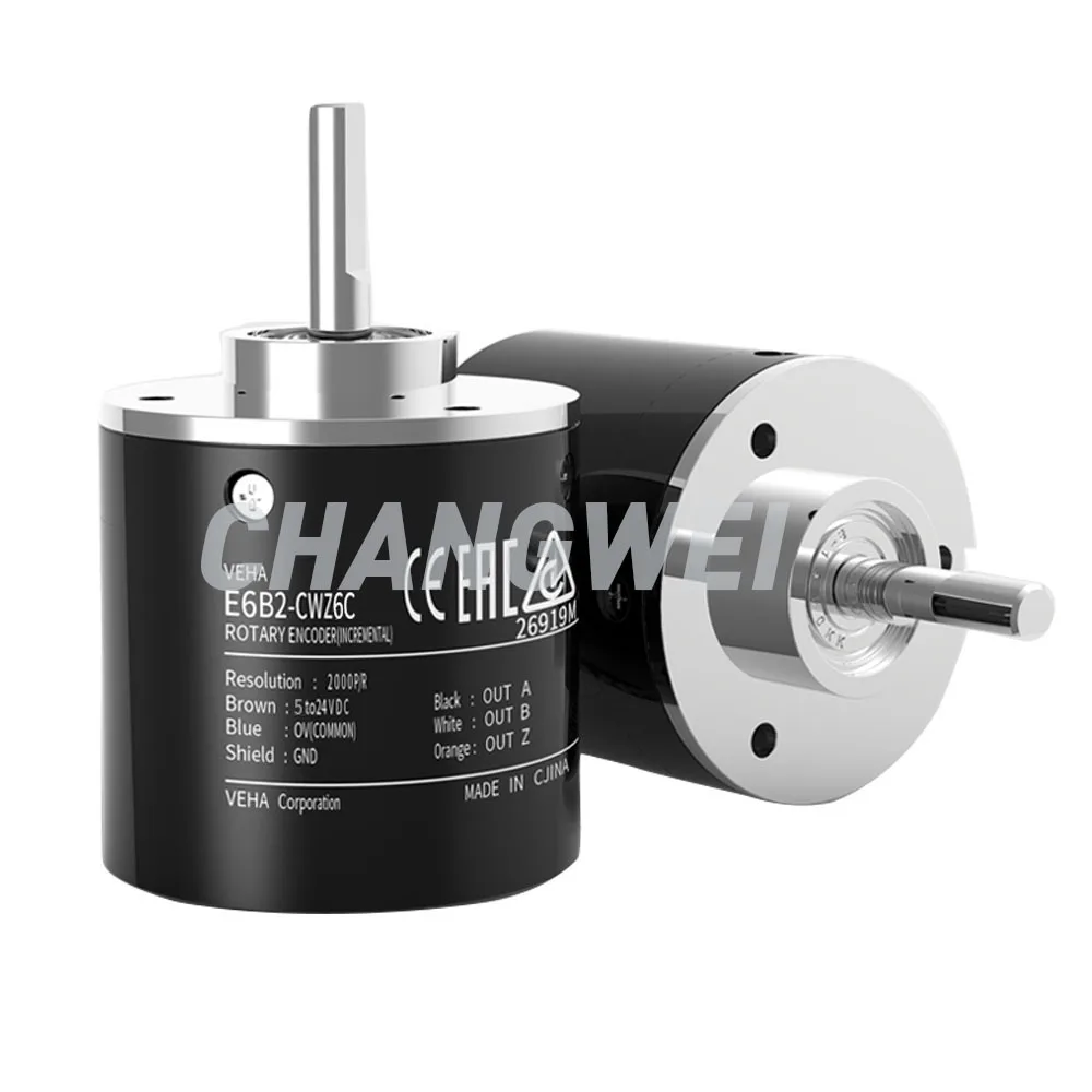 CNC rotary encoder E6B2-CWZ6C nuevo fotoeléctrico rotatorio codificador incremental CWZ5BCWZ1XCWZ3ECWZ5G1000P/R360