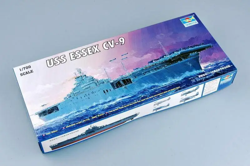 

Trumpeter 05728 1/700 USS Essex CV-9 Assembly Model kits