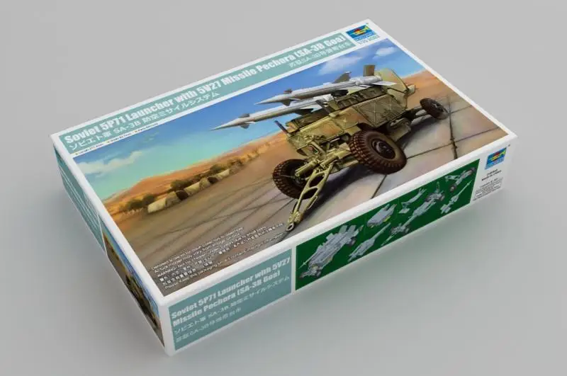 

Trumpeter 02354 1:35 Scale Soviet 5P71 Launcher with 5V27 Missile Pechora (SA-3B Goa) Model Kit