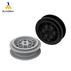 BuildMOC 86652 32020 43.2x18mm wheels ldd86652 universal For Building Blocks Parts DIY Construction