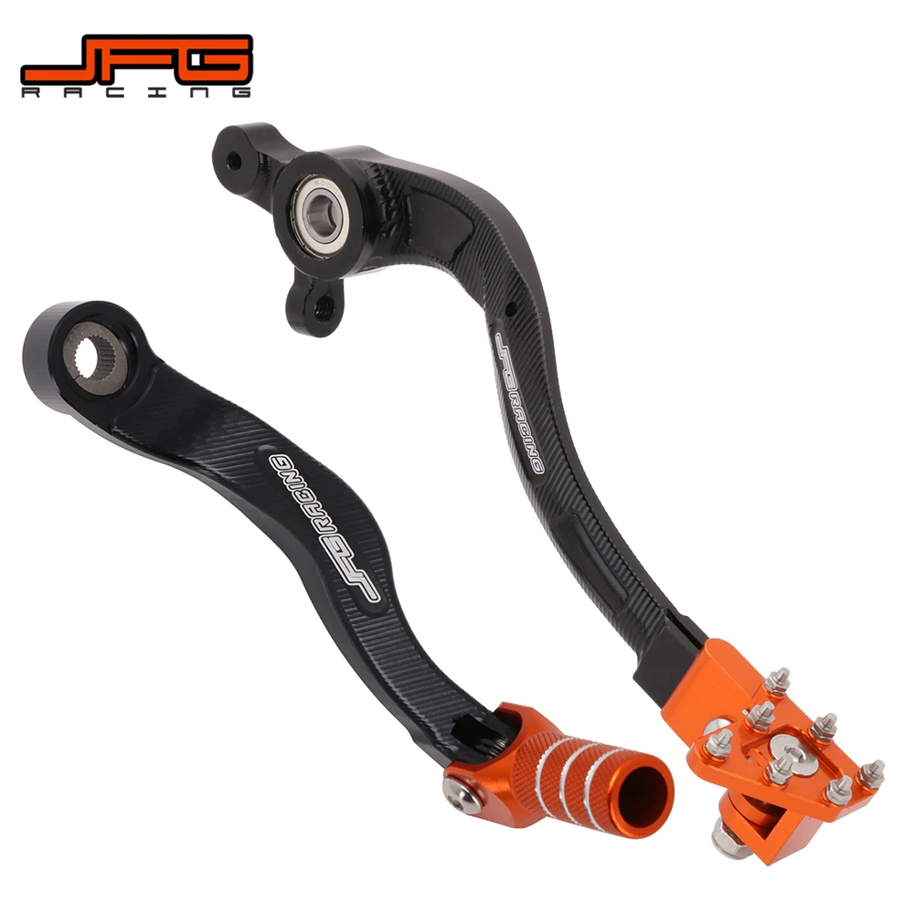 Motorcycle CNC Shifter Shift Rear Foot Brake Pedal Lever For KTM SX125 SX150 16 XCF450 SXF450 16-19 EXCF450 EXCF500 17-20