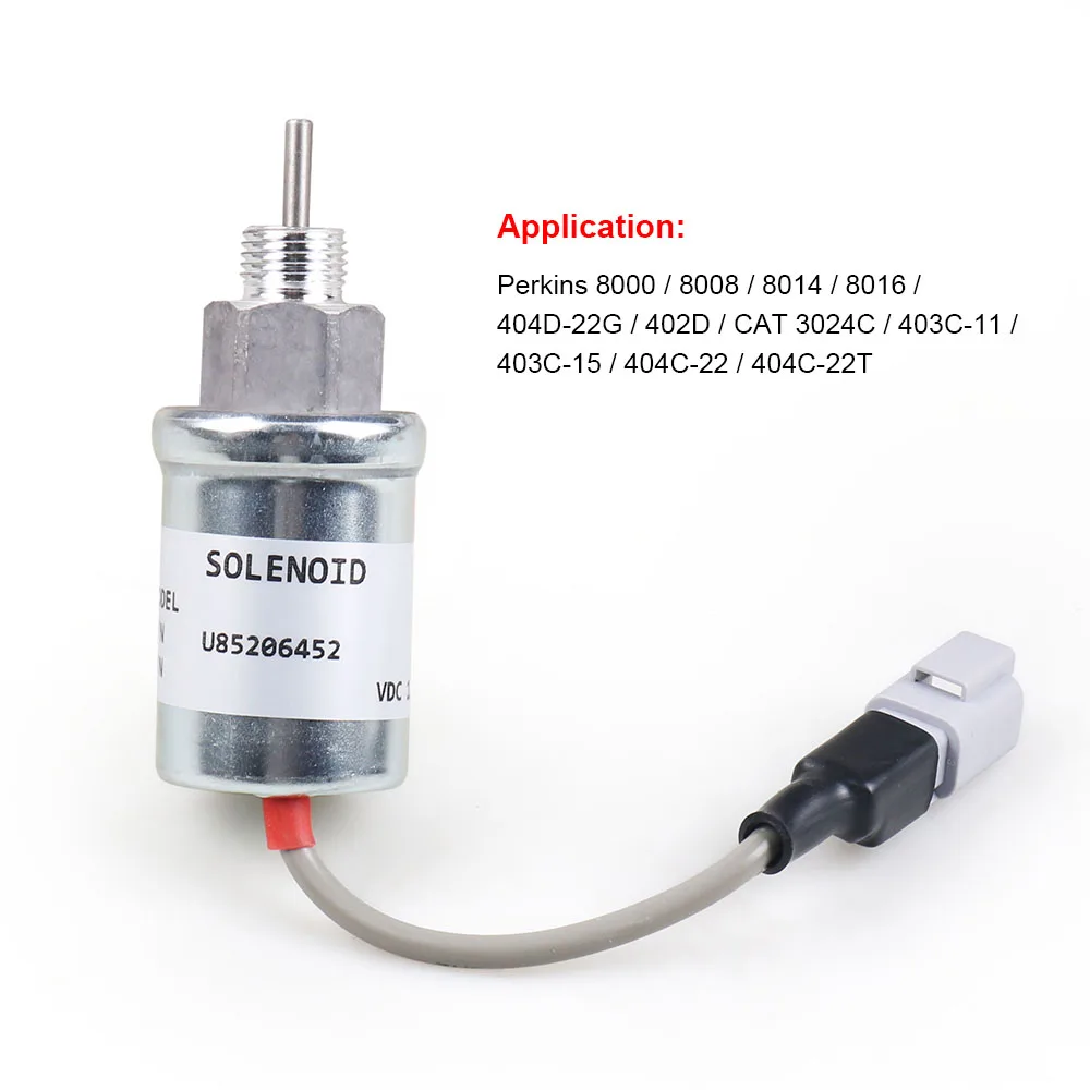 パーキンス402D 403D 404D 404C 403C用電気遮断ソレノイド U85206452 12V