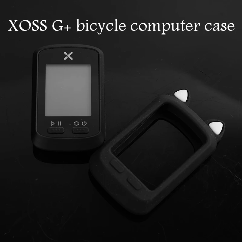 XOSS G G+ Bike Computer Silicone Cover GPS Speedometer Cat Ear Generic Protective Sleeve Stopwatch Silicone Hightquality Case