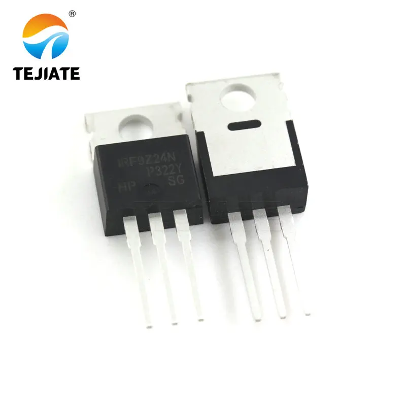 10PCS IRF9Z24NPBF MOSFET 55V / 12A TO-220 Direct Plug