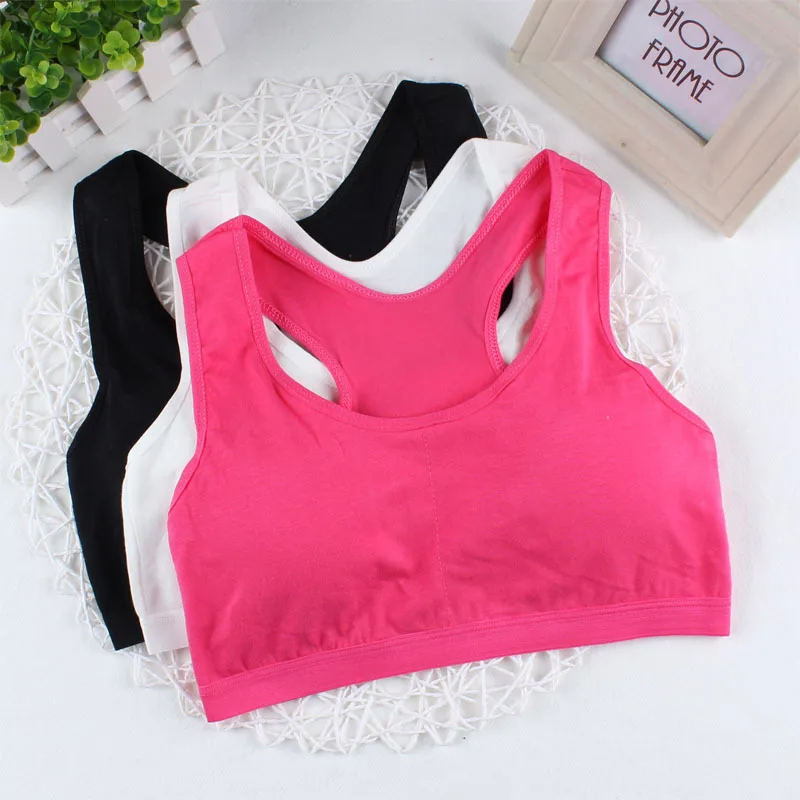 Young Girls Underwear Teenage Training Bra Sports Top For Teens 8-18 Years Adolescente Lingerie Teen Bras