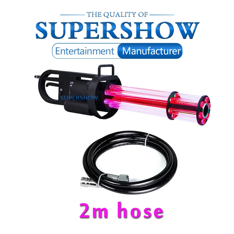 Machine à Jet pour Discothèque, Effet de Scène, Main de Maintien, Canon à Brouillard DJ, Rotation, Proxy, Rgb, Document, Spinning, CO2