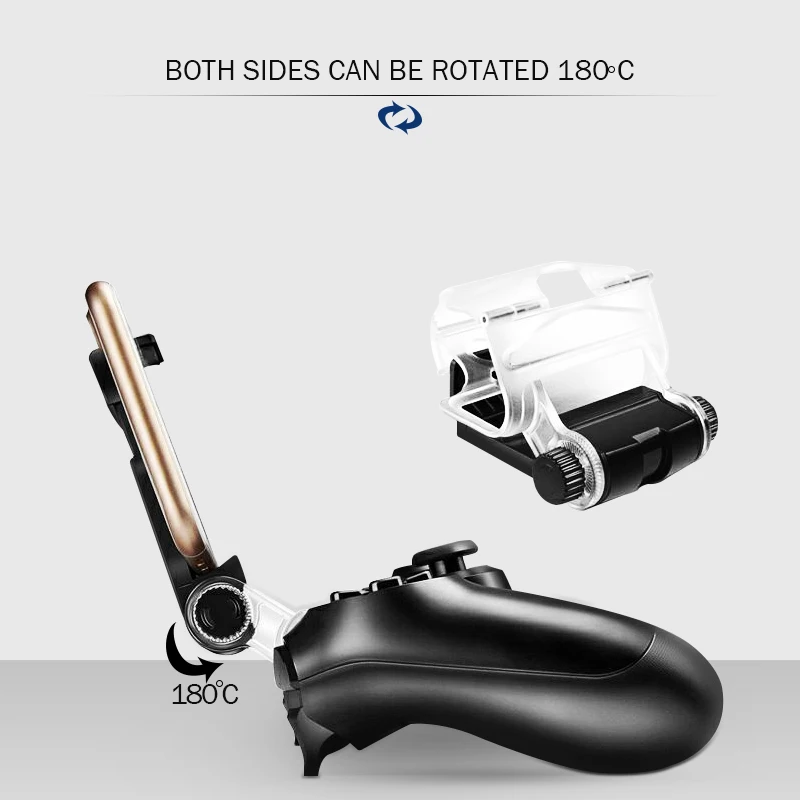 Stand Ponsel Pintar Kodok Data untuk PS 4 Kontroler Clip Clamp Mount Holder Support untuk PS Konsol Berdiri untuk PS4 Slim Pro