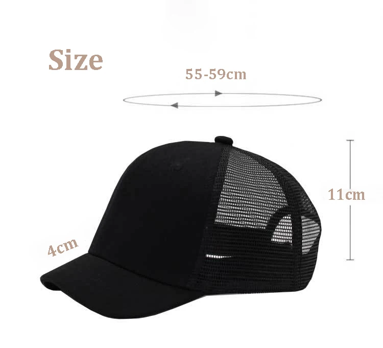 4.5cm Mesh Short Brim Baseball Cap Snapback Fashion Sports Hats for Men Women Sprint Summer Cap High Quality Unisex