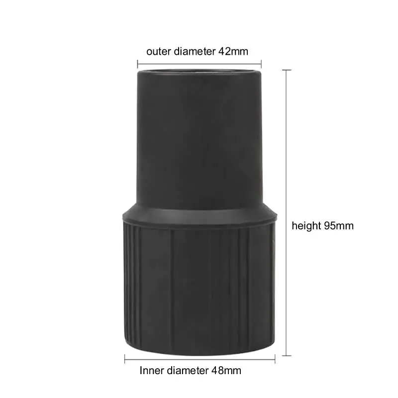 Industrial vacuum cleaners hose connector/Connecting pipe/adapter,For Thread hose inner 40mm outer 48mm,vacuum cleaner part