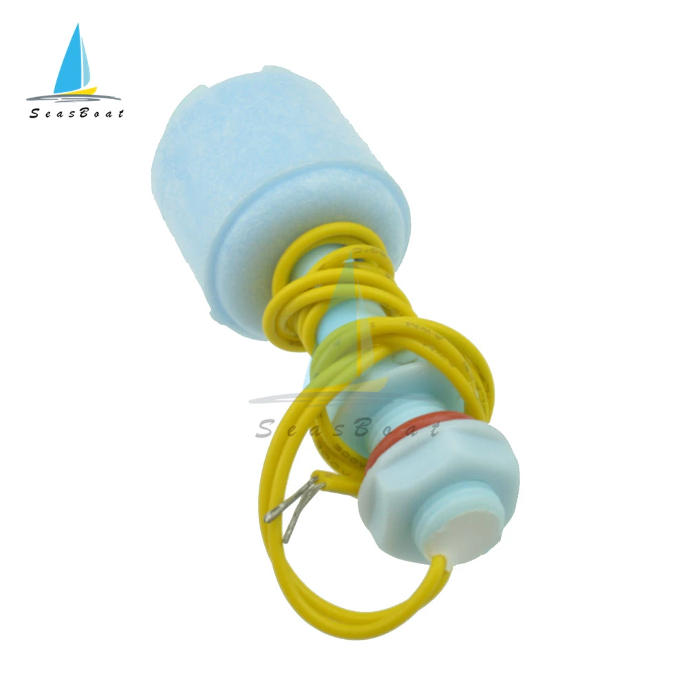 52mm PP Liquid Water Level Sensor Horizontal Float Switch Down Flow Measuring Instruments Tools