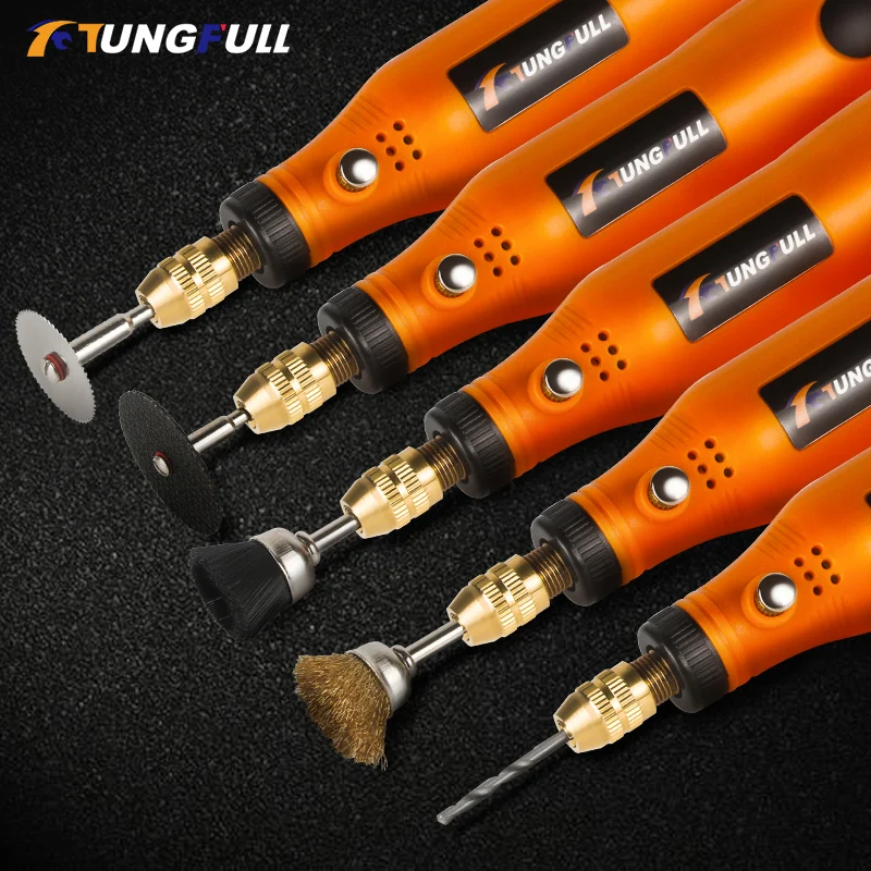 

Electric Hand Drill Engraving Pen Mini Dremel Drill Wood Working Tools Electric Mini Cordless Drill 3.6V Grinder With Accessory