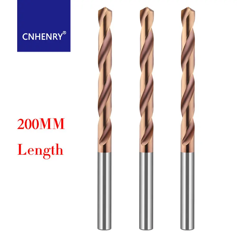 

HRC55 Solid Carbide Drill Bits 4mm-10mmx200mm Tungsten Steel Drill Bit For Hard Alloy Stainless Tools