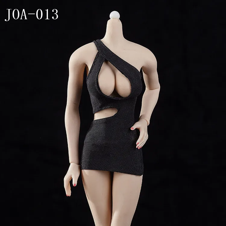 

1/6 Female Sexy Dress Tight Allure Skirt Clothes Model for 12in Action Figure Tbleague Phicen Doll