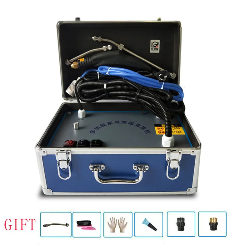 جهاز تنظيف بالبخار الكهربائي القابل للنقل بقدرة 3000 وات جهاز تنظيف بالبخار بالبخار يعمل كجهاز تنظيف جاف عالي الضغط للمنزل