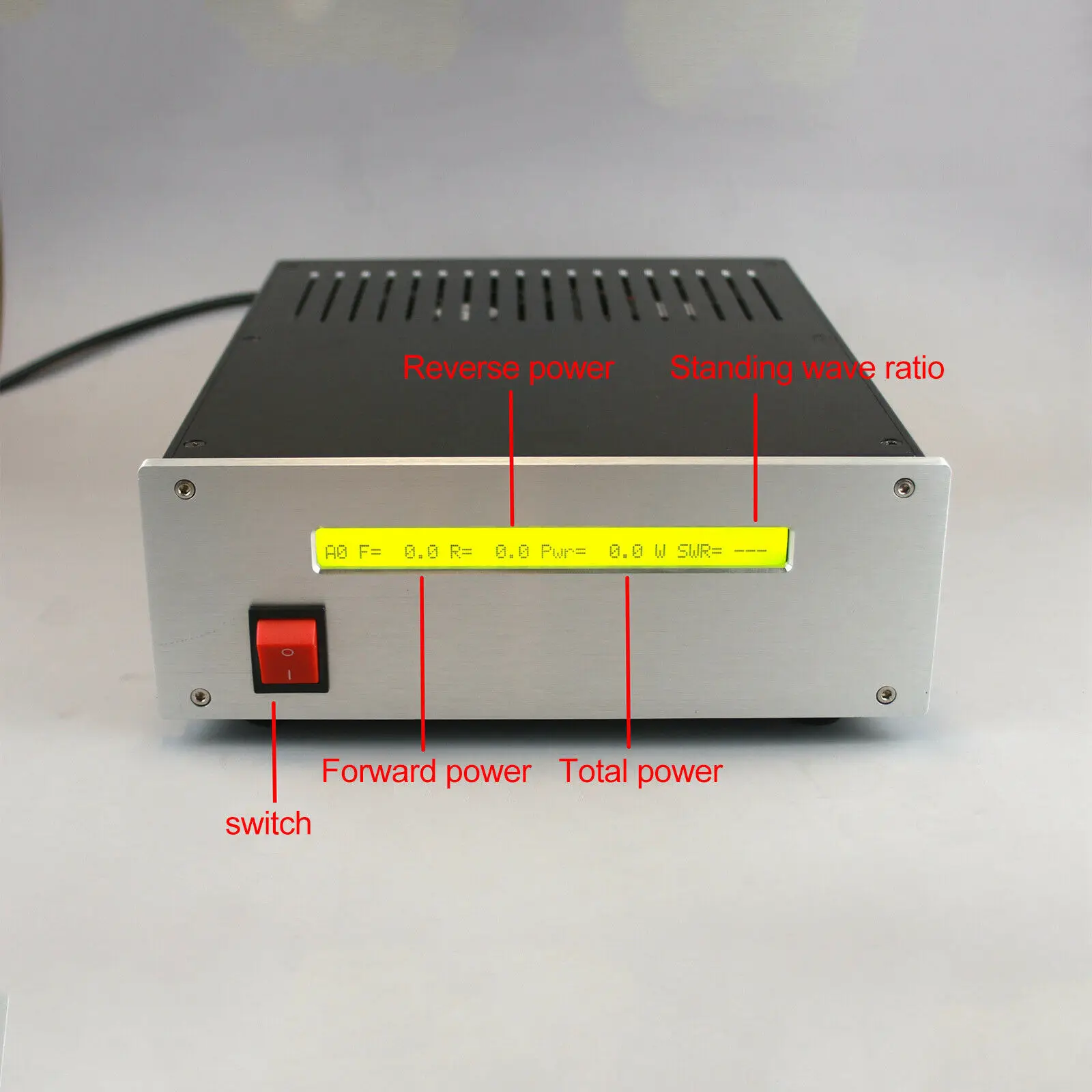 Imagem -02 - Entrada 15w 50300w 87108mhz do Amplificador de Rádio fm da Transmissão do Ampère de Rádio de fm do Estado Sólido