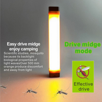 LED Camping Flashlight Tent Camping Lamp Outdoor Portable Lantern Emergency Maintenance Mosquito Repellent Lamp Multifunctional