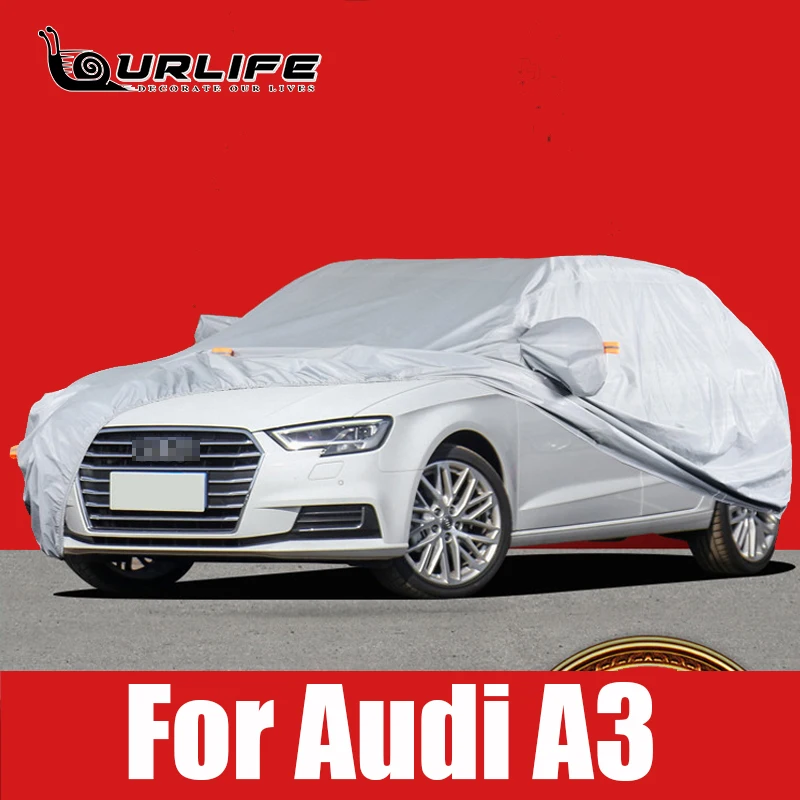 

Full Car Covers Outdoor Sun Uv Orotection Dust Rain Snow Protective For Audi A3 8V Oxford Cloth Accessories