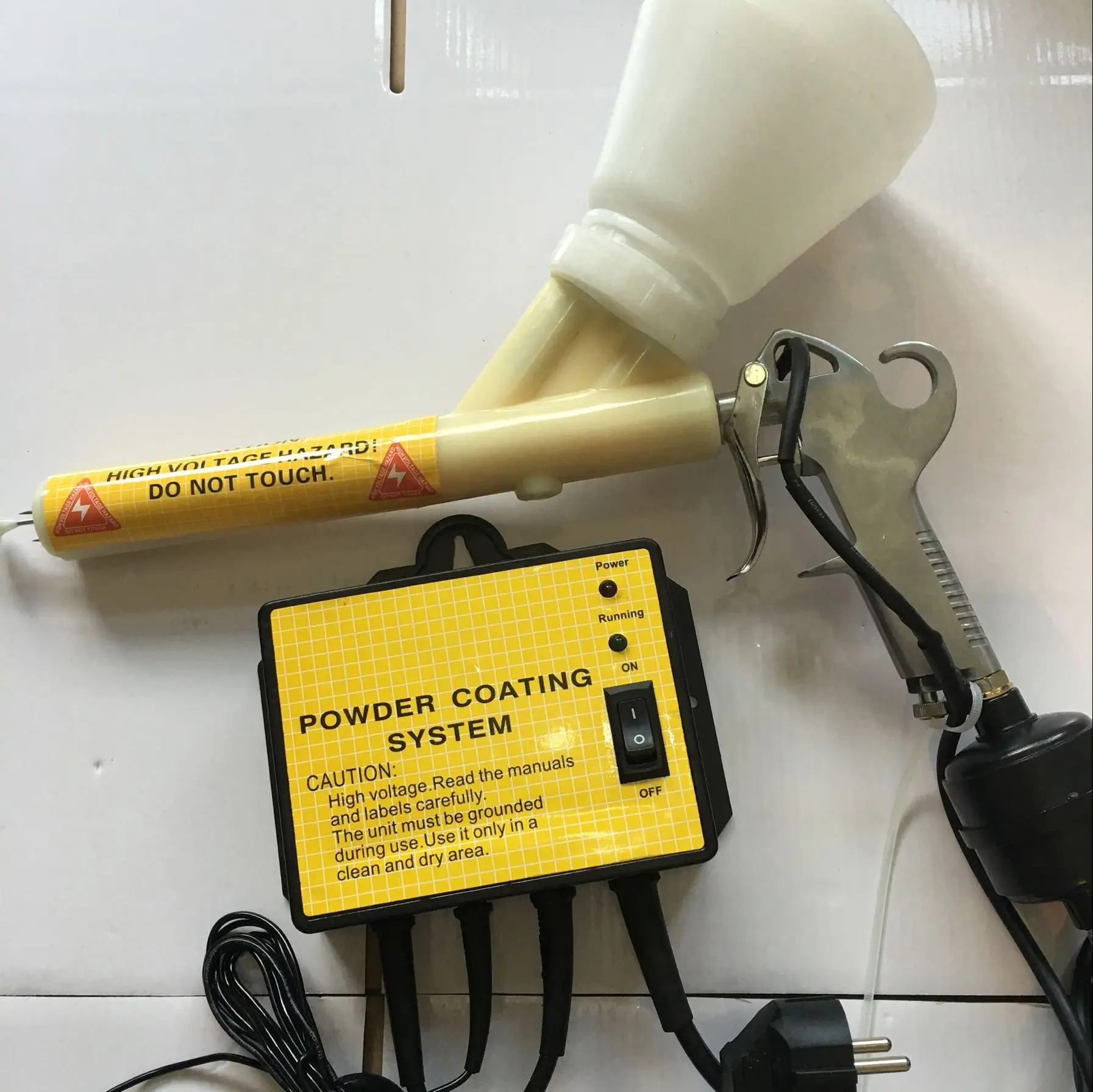 

Electrostatic spraying machine PC02 portable spraying equipment Mini spraying machine manual plastic powder spraying equipment