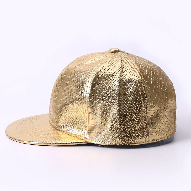 Spring Autumn Fashion Baseball Cap For Women And Men Summer Solid Color Sun Hat Unisex Golden Silver Baseball Caps Hip-hop Hats