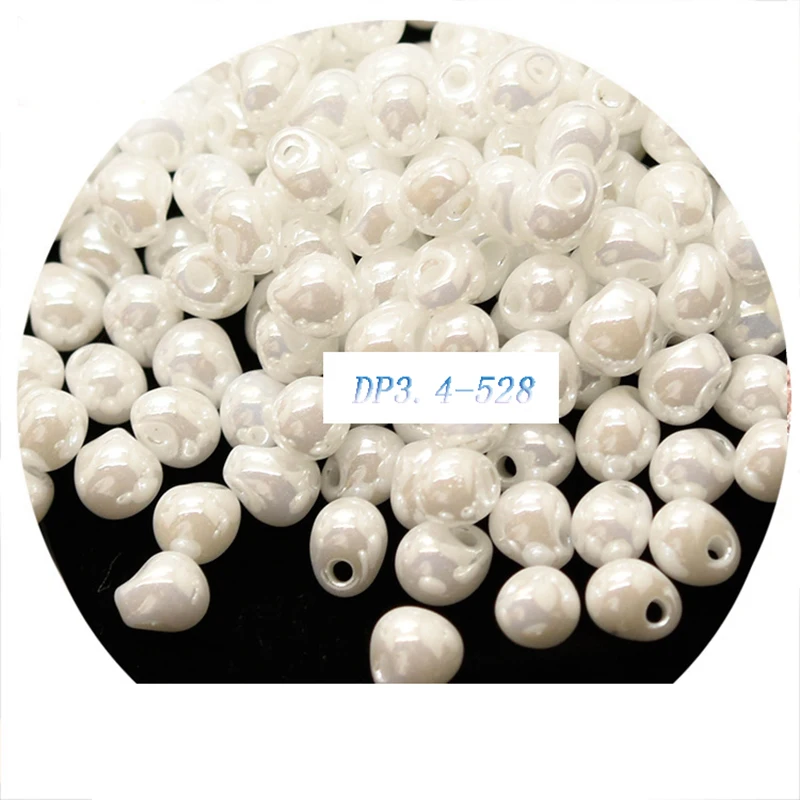 Japan Miyuki Glass Beads Dp3.4mm Drop Beads 11-Color Pearly Lustre Metallic 5g  Beads for Jewelry Making