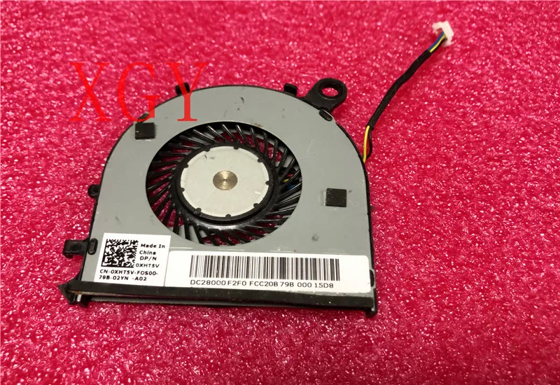 

CPU Cooling Fan For Dell Inspiron XPS 13 9343 13 9350 Series Laptop XHT5V 0XHT5V CN-0XHT5V DC28000F2F0 100%Test ok