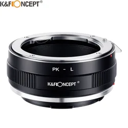 K&F Concept PK-L Camera Lens Adapter Ring to L Mount for Pentax K PK Lens to Leica Sigma Panasonic L Mount Camera Body