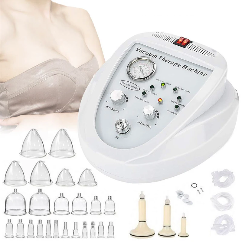 Vacuum Therapy Cellulite Cupping Machine For Guasha, Skin Tightening, Butt Lifting, Breast Enlargement Dropshipping