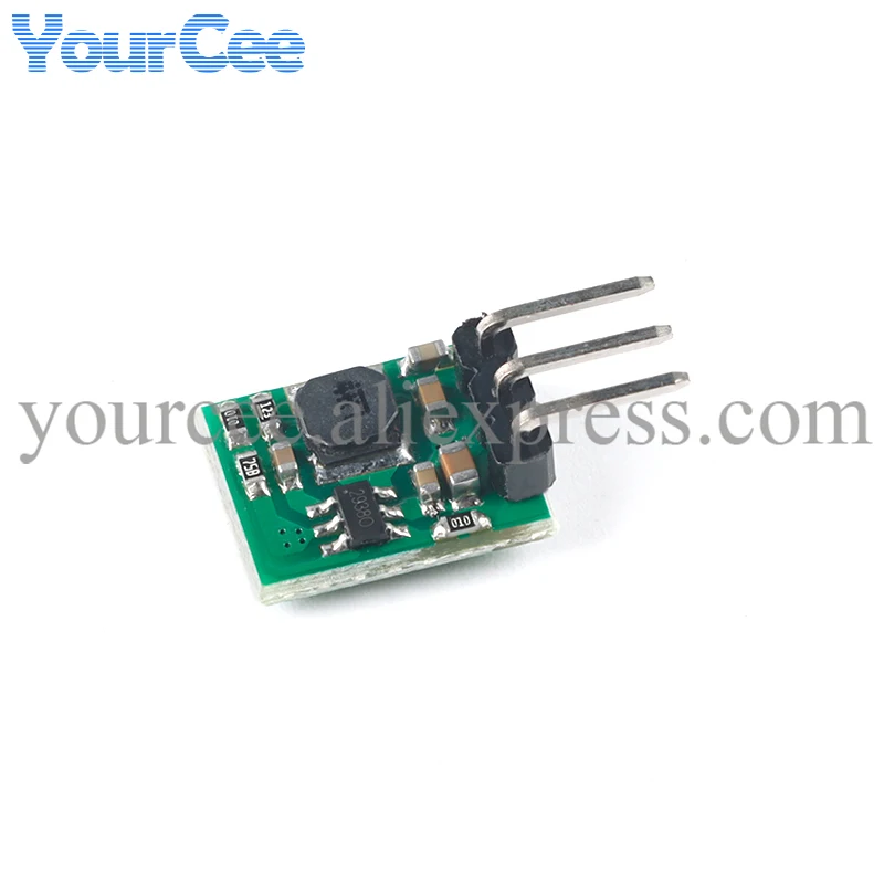 2pcs DC-DC Step Down Buck Power Module DC to DC 12V/0.5A 5V/1A 3 Terminal Linear Output Short Circuit Protection Board