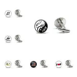 New Arrival 2021 Trendy Sports I Love Judo Cufflinks Men Women Karate Jewelry High Quality Handmade Glass Cuff Links