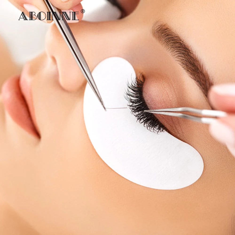 Lint ฟรีแพทช์ Eyelash ภายใต้แผ่นรองพื้น Eye Lash Eyelash Extension Patches Eye Make Up Tools