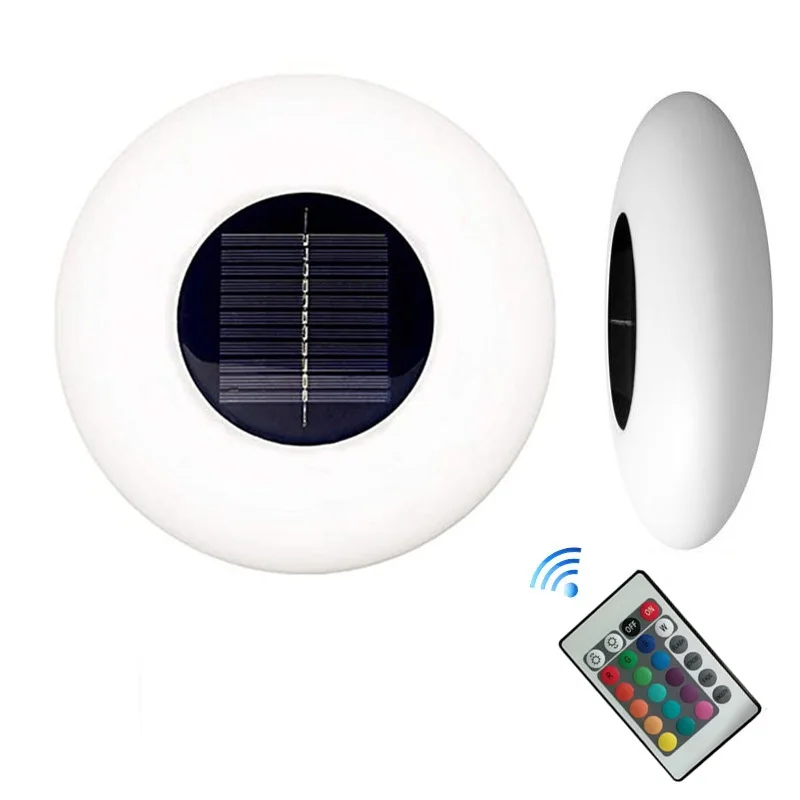 Swimming Pool Lights Solar Floating Light with Multi-Color LED Waterproof Outdoor Garden Lights