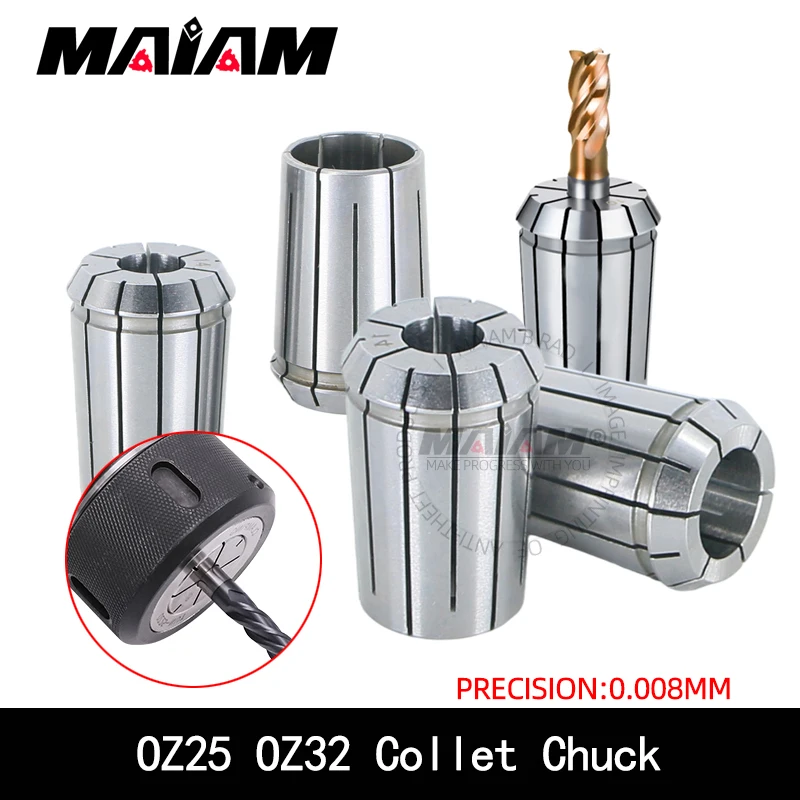 

1Pcs OZ25 OZ32 Spring Collet Chuck Milling Lathe Tool Holder BT30 BT40 BT50 OZ Tool Holder Spindle OZ25 32 Nuts ball nut Collet