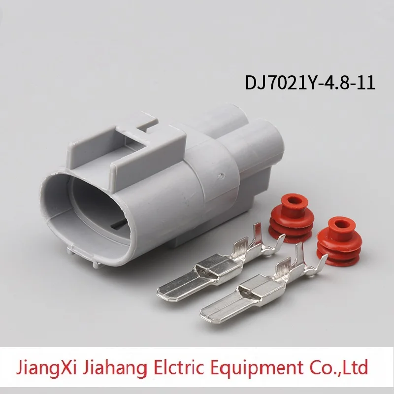 176143-6 176146-6 Freeshipping 200sets DJ7021Y-4.8-11/21 2Pin AMP 자동차 전선 커넥터 VW,BMW,Audi,Toyota,NISSAN