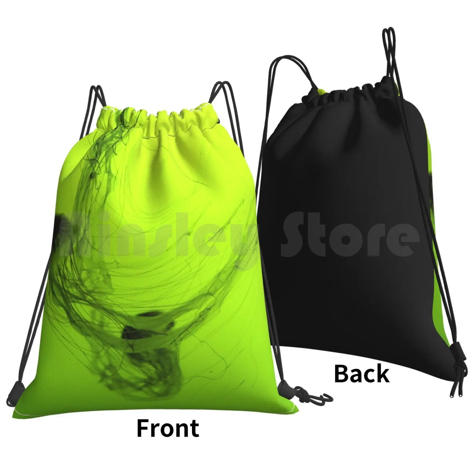 Jelly Fish Backpack Drawstring Bag Riding Climbing Gym Bag Jellies Jelly Fish Aquarium Boston Ma Fish Sting Ray Marine