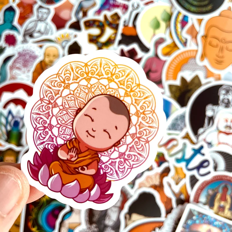 10/30/50/100Pcs Buddharupa Buddhism Stickers For Waterproof Decal Laptop Motorcycle Luggage Snowboard Fridge Phone Car Pegatinas