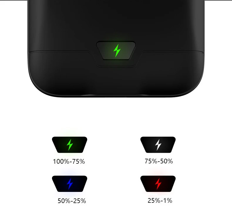 5000mAh Slim Ultra Thin Backup Power Bank Battery Case For iPhone SE2 SE 2020 Charging Case Battery Charger Case Cover