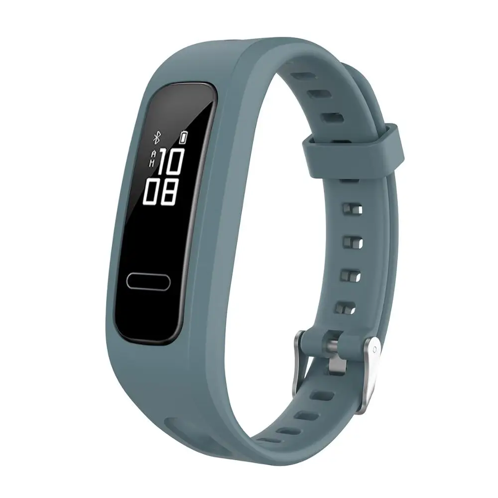 FIFATA Del Silicone Della Vigilanza di Sport Della Cinghia Per Huawei Bnad 3e/4e Huawei Honor Fascia 4 Corsa E Jogging Versione di Smart Braccialetto di Ricambio wristband