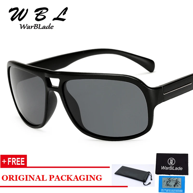 WarBLade 2024 Classic Men\'s Square Polarized Sunglasses Men Vintage Driving Mirror Sun Glasses UV400 Polarized Glasses Women