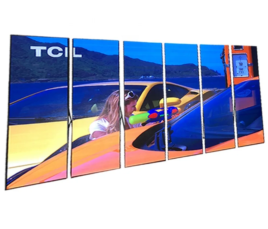 

Shopping Mall Poster LED Screen Full Color Video Display Stand Poster Screen Mirror LED Display Screen P2 P2.5 P3