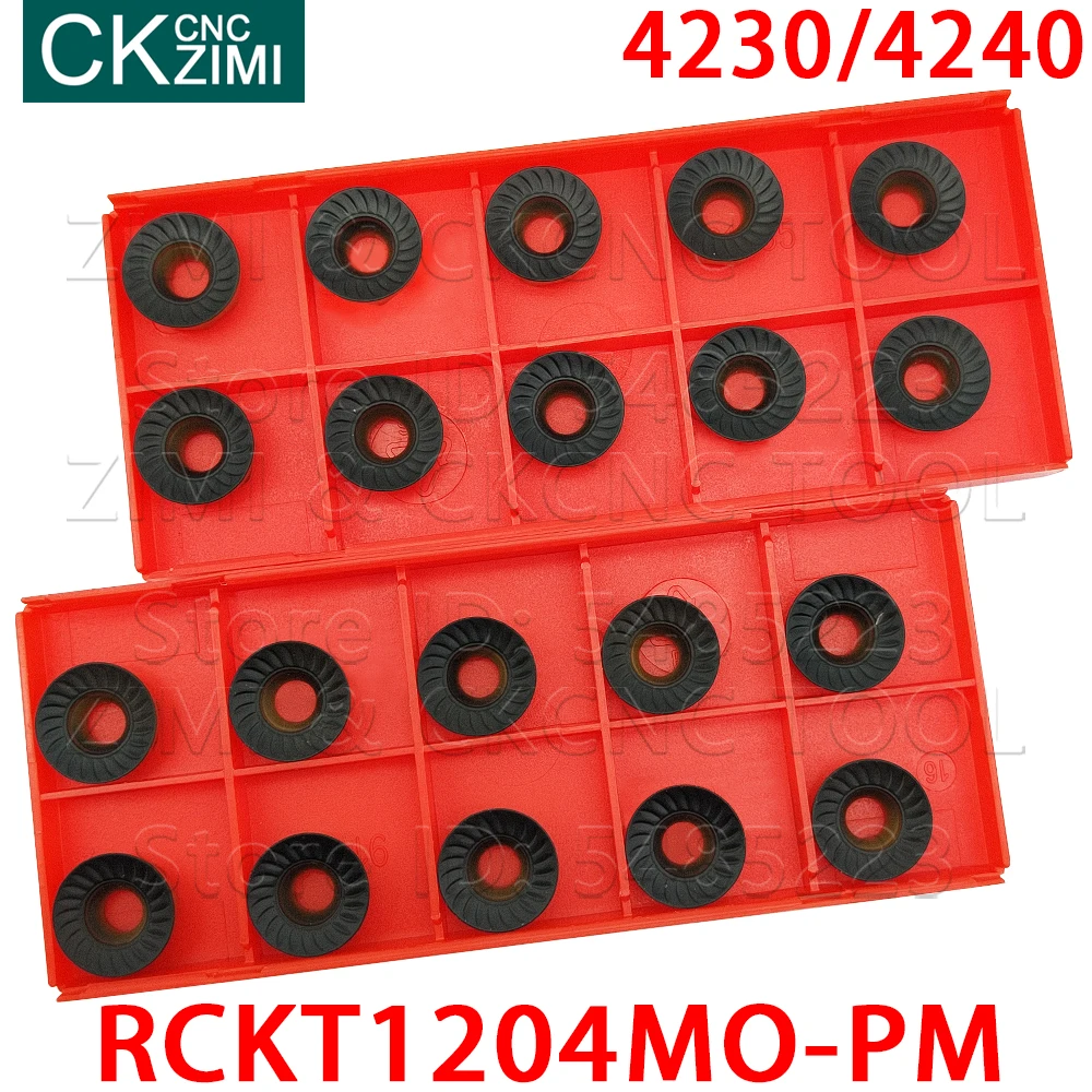 RCKT1204MO-PM 4240 RCKT1204MO-PM 4230 lathe inserts RCKT indexable profile milling tool for face milling indexable milling tools