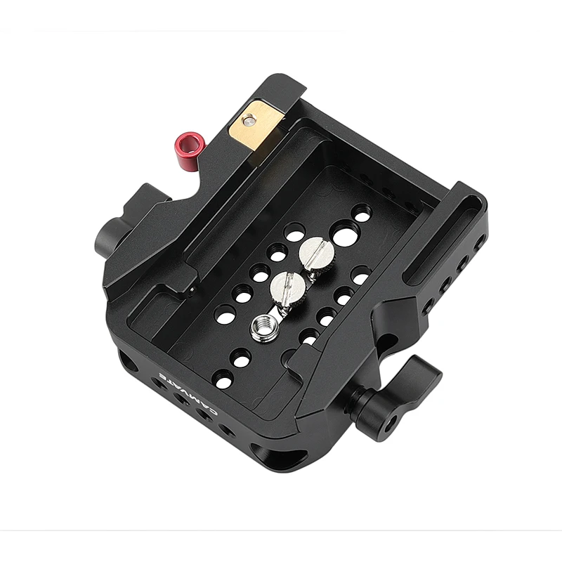 CAMVATE Quick Release Sliding Baseplate With 15mm Railblock, Compatible With Standard ARRI 12\